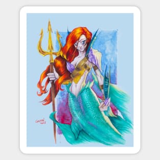 The Evil Mermaid Sticker